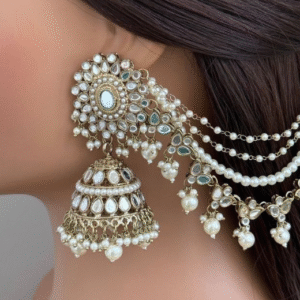 ✨ royal traditional kundan festive special jhumka collection